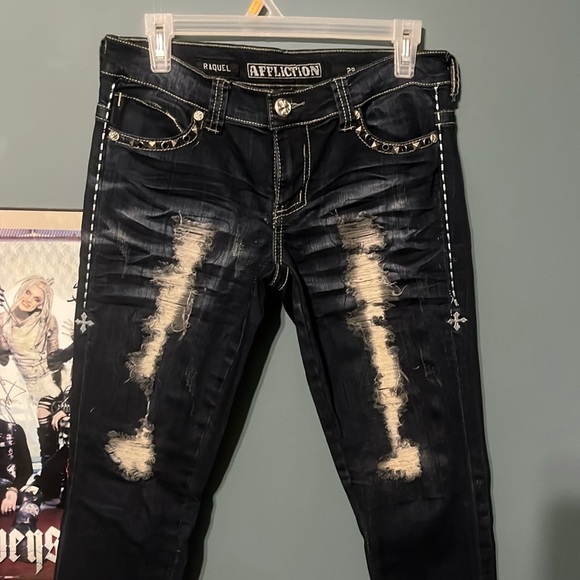 NWOT AFFLICTION JEANS - Picture 1 of 6